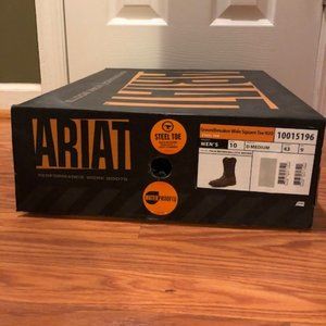 Ariat Men’s Groundbreaker wide square toe H2O